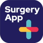 surgery app android application logo